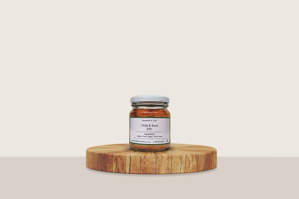 product image of chilli and basil jelly
