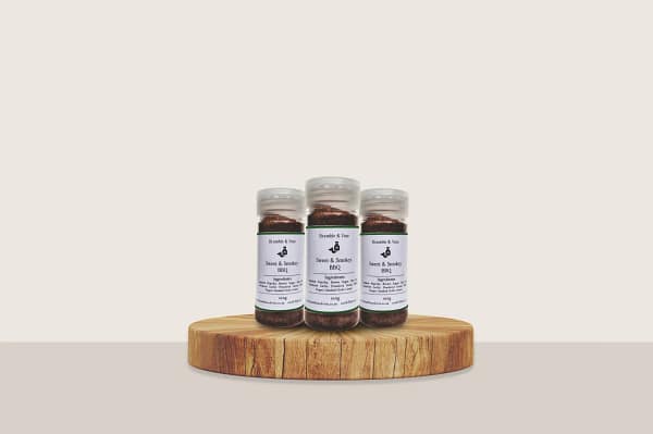 product image of sweet and smokey BBQ salt shaker
