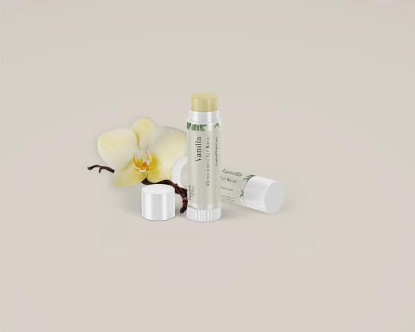 product image of natural vanilla lip balm